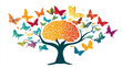 © rafliand - mental health awareness day bipolar disorder anxiety stress emotional background