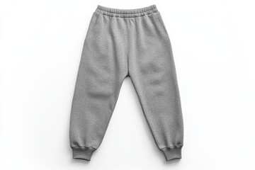 A pair of gray sweatpants designed for comfort and casual wear.