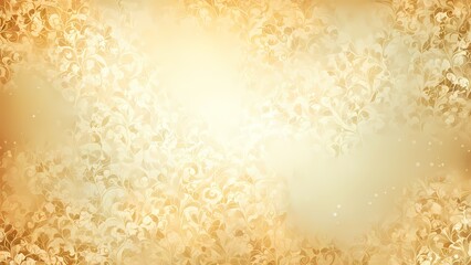 Wall Mural - abstract elegant gold background with ornament