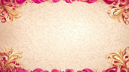 abstract elegant gold background with ornament