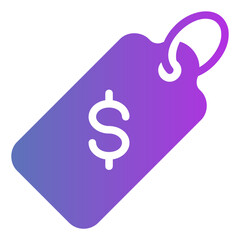 Poster - price tag Gradient icon