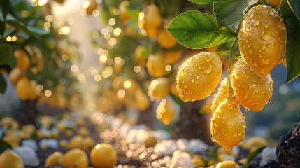  Imagine lemons growing in a sunny garden