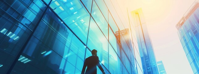 Wall Mural - Banner for s startup company