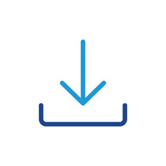 Poster - download icon vector for web site computer and mobile app