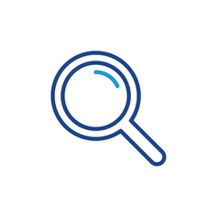 Poster - search icon, magnifying glass icon vector for web site computer and mobile app