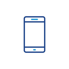 Poster -  phone icon vector. Mobile icon vector. smartphone icon