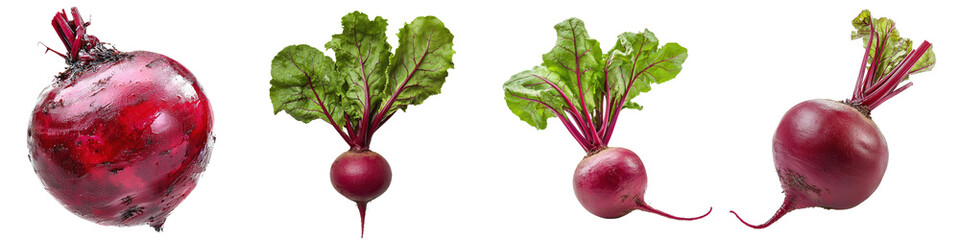 Poster - Beetroot isolated on white background, clipping path, full depth of field 6312655