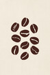 © Westend61 - Coffee beans against beige background