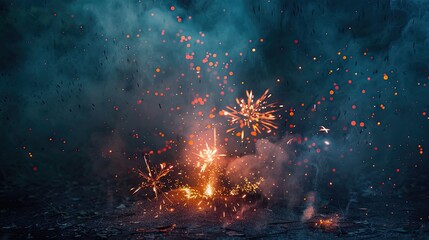 Poster - Pyrotechnic in the Darkness