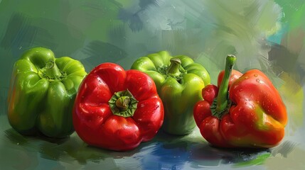 Poster - The large mild form is called bell pepper or by color or both green pepper green bell pepper red bell pepper etc it is also called capsicum It is best picture