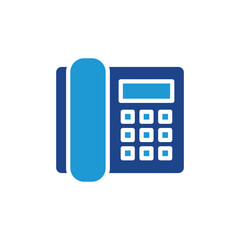 Poster - telephone icon, phone sign vector