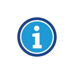 Poster - info icon, info sign vector