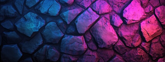Poster - 3D rendering of a decorative stone background