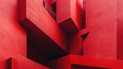 Poster - Geometric abstraction in spatial design