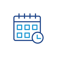 Poster - Calendar icon, calendar sign vector