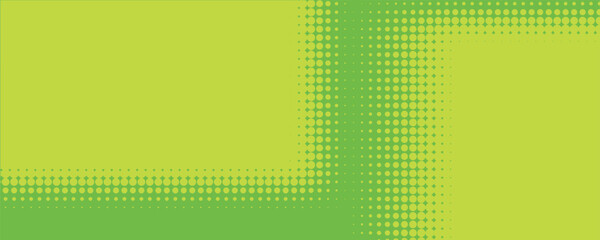Wall Mural - dots halftone green color pattern gradient texture with technology digital background. dots pop art 