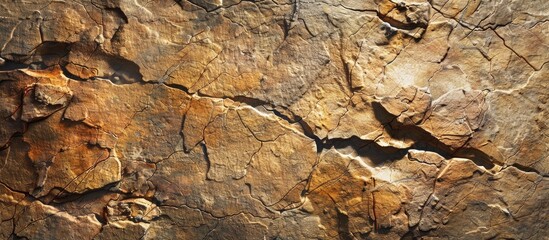 Wall Mural - Stone sandstone surface providing a background texture for a copy space image