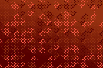Aufkleber - Abstract gradient dot pattern background design - colorful vector illustration with dots