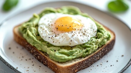 Avocado Egg Toast