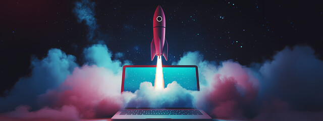 Digital Rocket Launch