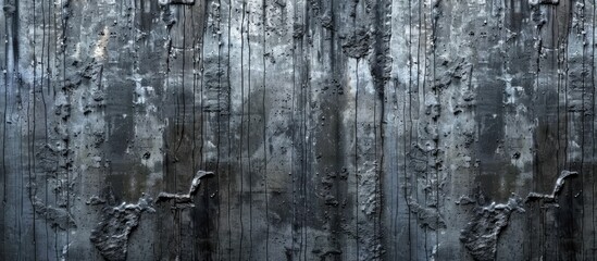 Leinwandbilder - Background of a concrete wall with a dark grey textured surface suitable for adding images with copy space