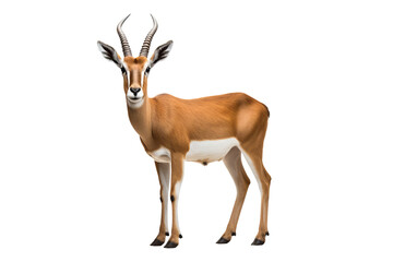 Wall Mural - dorcas gazelle png with transparent background for wildlife and nature design projects