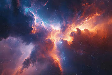 Poster - Cosmic Nebula.