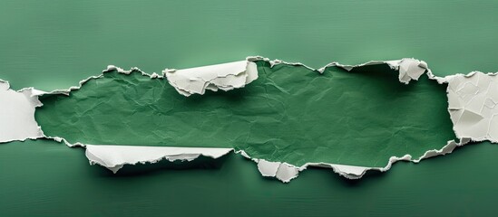 Poster - Message about project timeline displayed on torn paper against green backdrop symbolizing a project timeline with copy space image