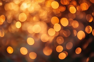 Poster - warm golden bokeh lights create a mesmerizing backdrop, enhancing the ambiance during an evening gat