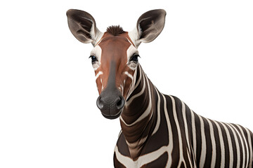 Wall Mural - detailed quagga with transparent background, ideal for wildlife and educational projects, vector art