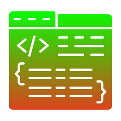 Web Coding Icon
