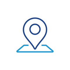 Poster - Pin Maps icon, location icon vector