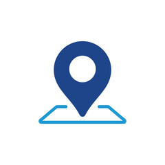 Poster - Pin Maps icon, location icon vector