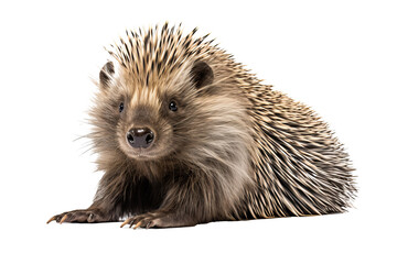 Wall Mural - echidna in png format with transparent background for wildlife and nature-themed projects
