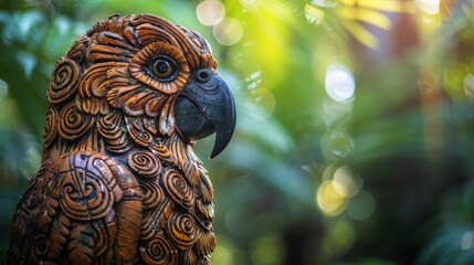 Wall Mural - International Day of the World's Indigenous Peoples. Consider incorporating elements of the natural world that hold significance for Maori culture