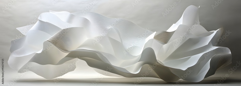 12. A dynamic arrangement of interlocking paper forms with varying ...