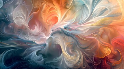 Wall Mural - Colorful modern abstract background with shapes for desktop, banner, poster, Wallpaper etc.