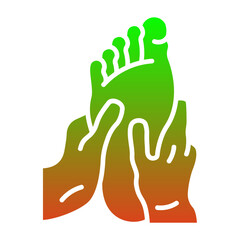 Poster - Foot Massage Icon