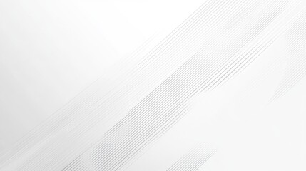 Poster - Minimalist abstract background with faint diagonal stripes on a plain white backdrop, offering a clean and simple visual.