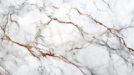 Poster - White polished finish italian statuario marble white carrara statuario marble texture background calacatta glossy marble with brown streaks across the surface stone texture for digital : Generative AI