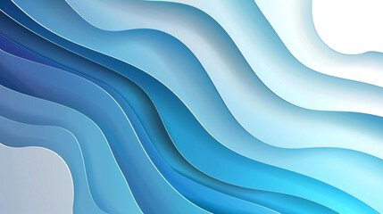 abstract blue wave background, illustration graphic design banner line light backdrop.