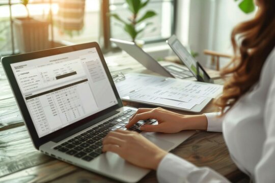 Digital E-Invoice and Statement Software for Online Transactions