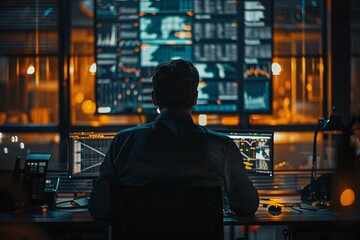 Poster - Title: Business Vulnerability: Cyber Attack on Computer System, Ransomware Incident