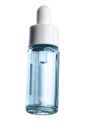 Poster - PNG dropper bottle blue product packaging for beauty and skincare