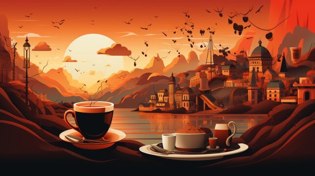 International Coffee Day 1 October Generative AI