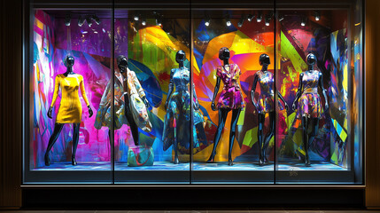 Wall Mural - fashion store