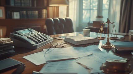 Aufkleber - law firm lawyers are meeting to find out the legal planning guidelines along with the types of contracts that the clients firm needs : Generative AI