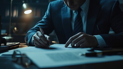 Aufkleber - justice and law concept male lawyer working in an office Legal law advice and justice concept The client is bringing the documents to clarify the law to the lawyer at the prosecutors o : Generative AI