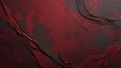 Dark red Textured Surface mixing different materials and textures. Background, graphic resource or wallpaper