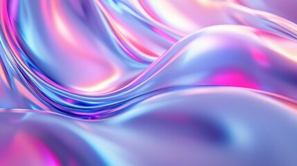 Poster - 3D rendering of a grey gradient abstract blurred background